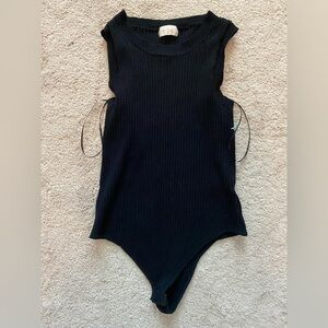 Altar’d State ribbed bodysuit black XL
